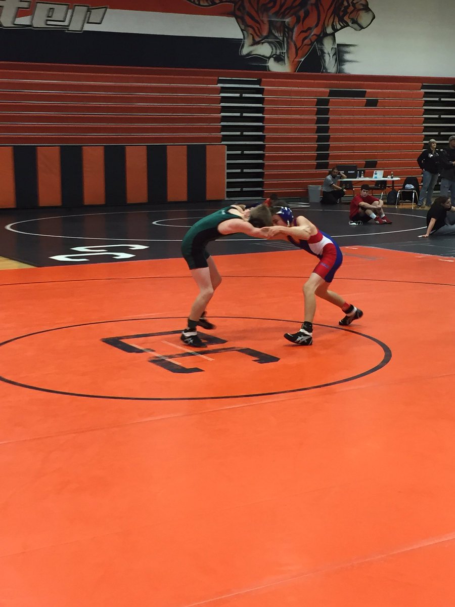 FRMS 80lbs wrestler placed 4th at the NCKL Tournament. #frmstroopers