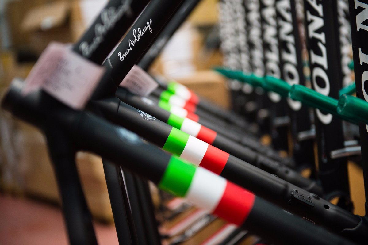 ColnagoUSA's tweet photo. And they say you can't buy happiness. #BikeLove https://t.co/DZM3XQM6Ya