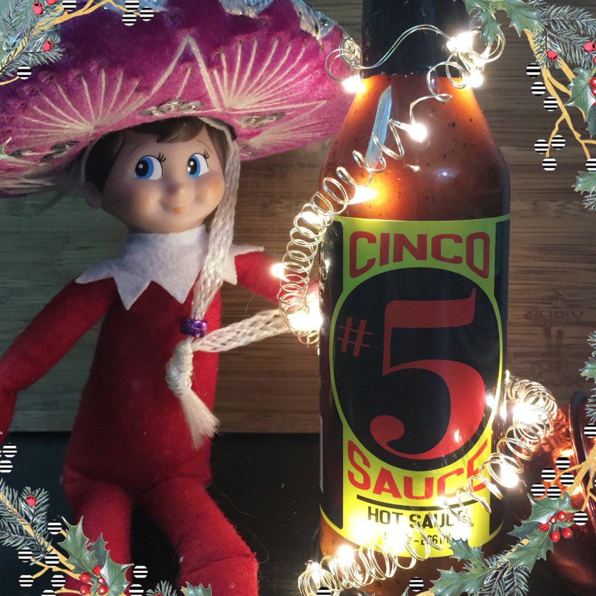 Love this time of Year!! 🎄🎅🎄cincosauce.com 
#CincoSauce #HotSauce #HolidayFun