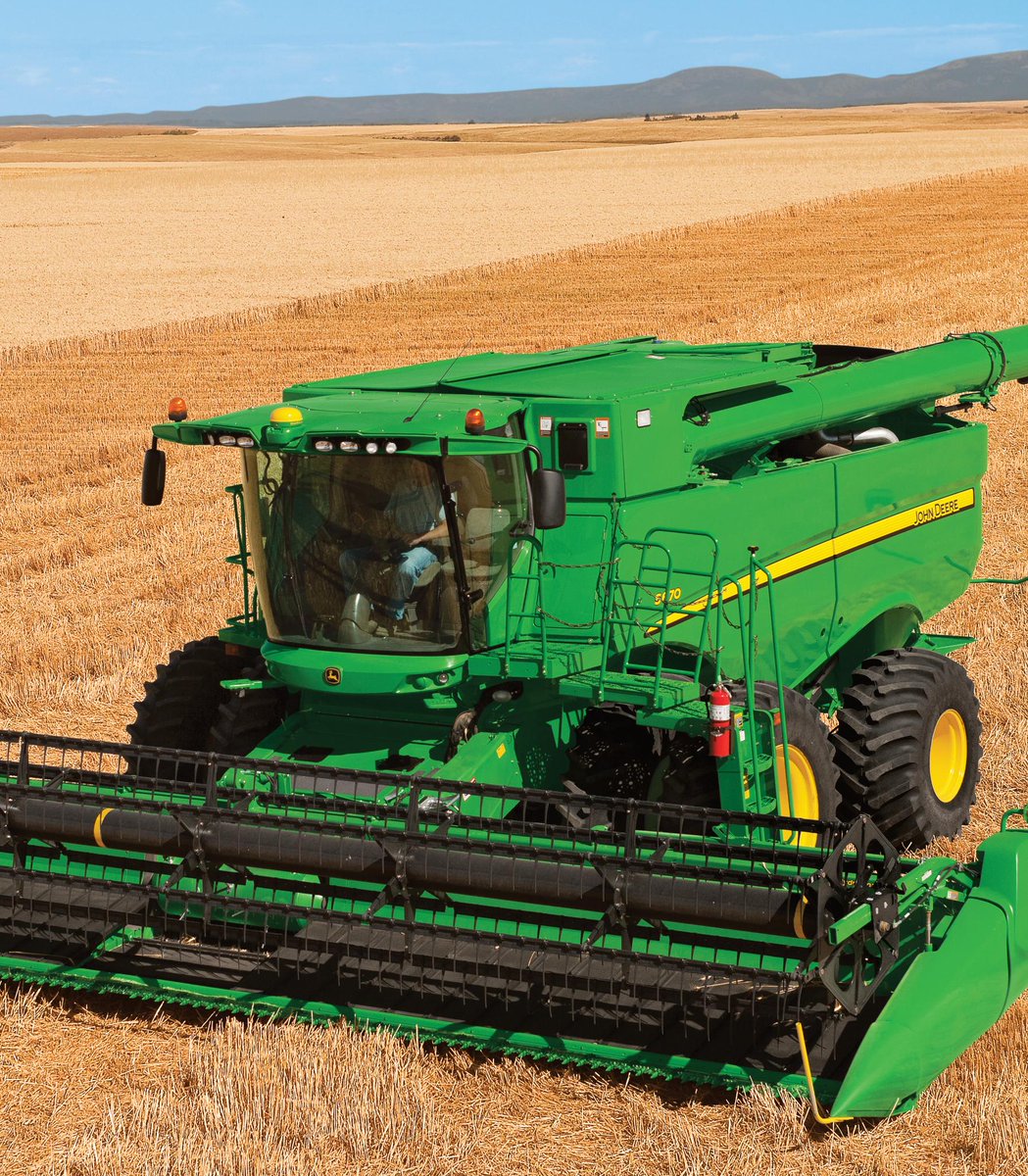 JohnDeere's tweet photo. Power steering. Power handling. That's the 55H. https://t.co/GFHBMpt56l https://t.co/r8SEqcyJZO