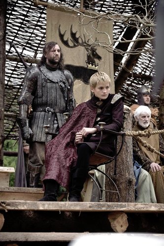 "The best thing about being a Baratheon is that I have other people to do my dirty work. Like the Hound for example."