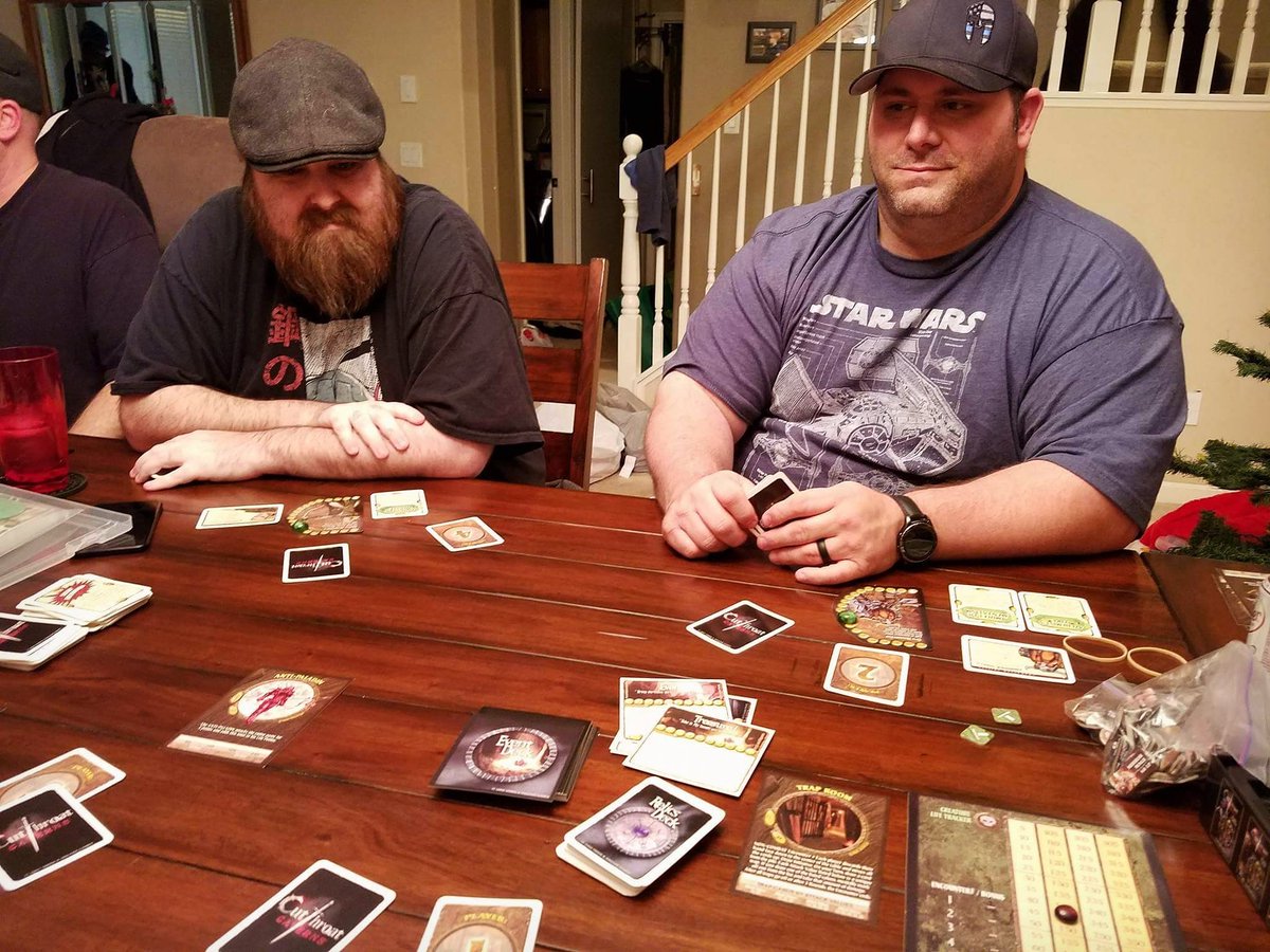 AltModeGames's tweet photo. Ruthless backstabbing in Cutthroat Caverns!
#CutthroatCaverns #boardgamegeek https://t.co/SkgXwuz7WJ