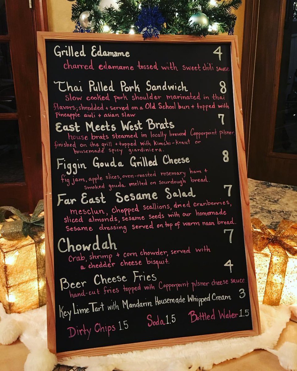 We have a menu, folks. Check us out tomorrow at <a href="/Copperpointbrew/">Copperpoint Brewing</a> in Boynton Beach from 11AM - 5PM. Curious, what would you order? #foodtruck