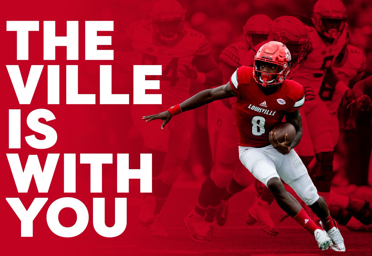 GoCards's tweet photo. It's 3,390 yards passing, 1,538 yards rushing and 51 TDs from The Ville to the Heisman Trophy. #L1C4LIT https://t.co/kif9mekCxU