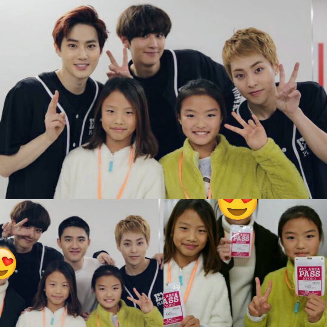 ChanHomeTH's tweet photo. คุณอีซูจิน คุณแม่น้องแจชี น้องแจอา น้องซอรา น้องซูอาและน้องแทบัก TROS อัพเดท น้องแจชีและน้องแจอาถ่ายรูปร่วมกับชานยอล จุนมยอน มินซอกและคยองซู https://t.co/SQhCpwff8a