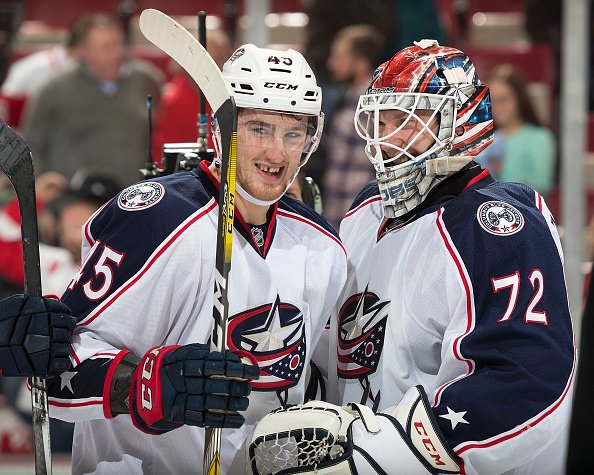 NHLPR's tweet photo. At 16-5-4 (36 points), @BlueJacketsNHL continued their best start to a season in franchise history in terms of wins and points. #CBJvsDET https://t.co/eAKJEq4zJw