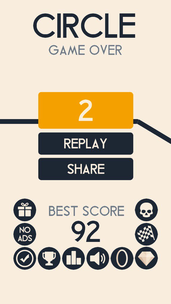 OMG! I got 2 points in Circle #circle itunes.apple.com/app/circle/id9…