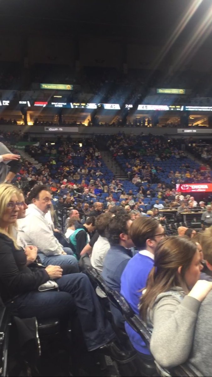 chappy5188's tweet photo. Sat right next to my bro CEO of 2nd Wind at the Timberwolves game https://t.co/uX2AuGCq36