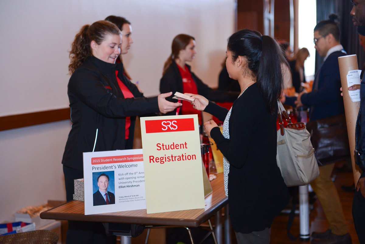 SDSU presenters: make sure your mentor's contact information is correct! srs.sdsu.edu/researchaffair…