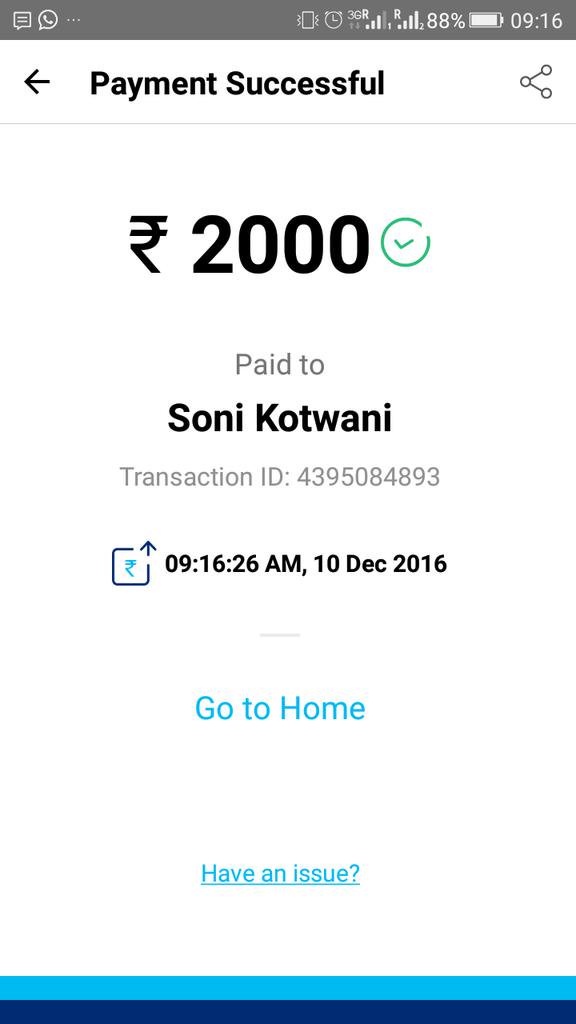 manojshukla406's tweet image. I did first paytm payment.