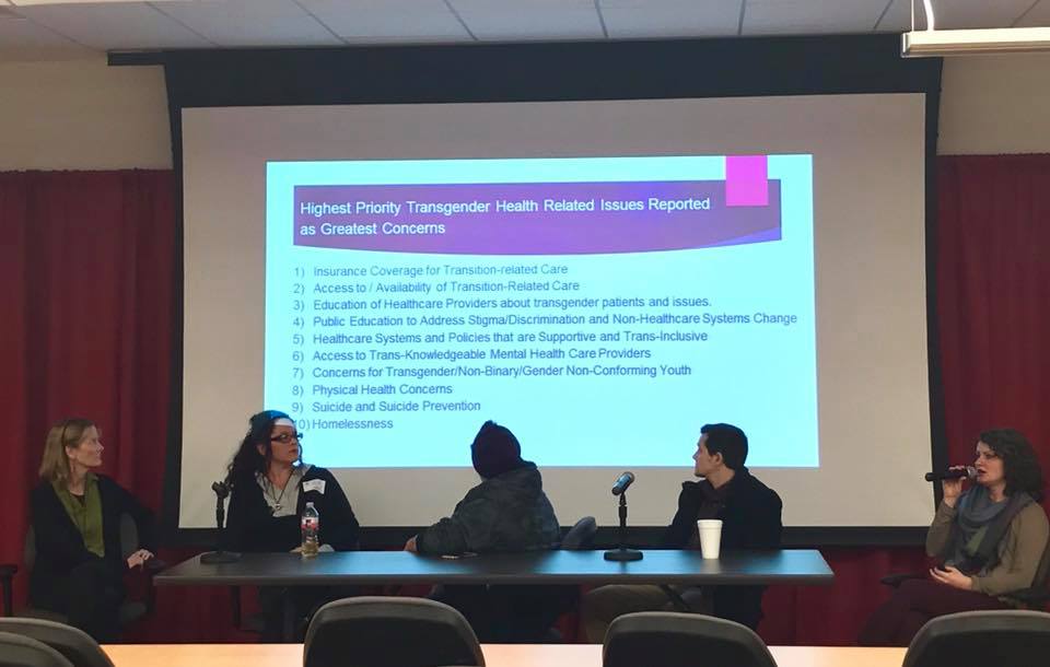 TransHealthArk's tweet photo. A few of the Transform Health Ark Team presenting findings at the AR Dept of Health @ADHPIO #thanks4havingUs! @transeqnet @ArTransEquality https://t.co/jnvzufy84e