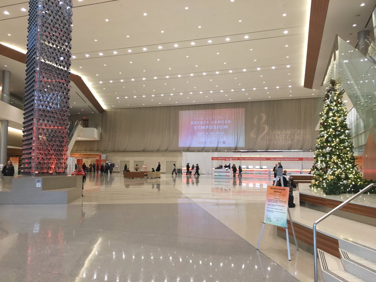 Another awesome year of San Antonio Breast Cancer Symposium! Just had my poster oral discussion! 🤓