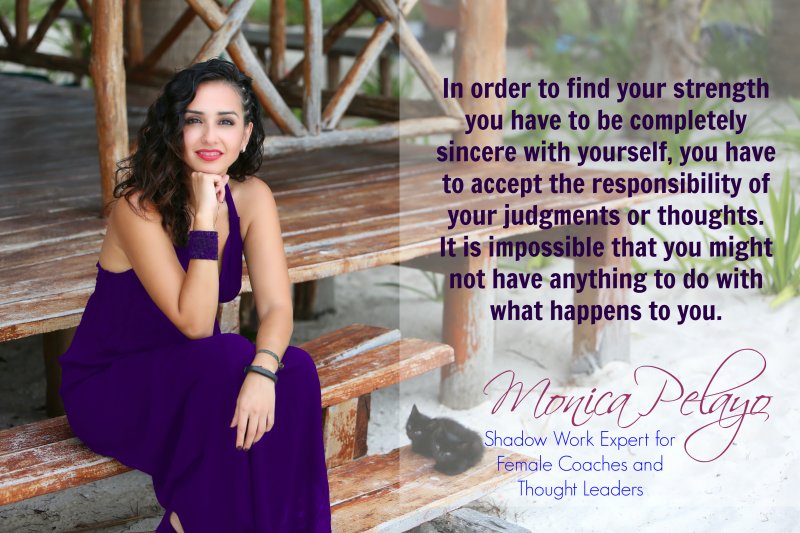 CoachMPelayo's tweet photo. In order to find your strength you have to be completely sincere with yourself...#MonicaPelayo #ShadowCoach https://t.co/NI2gRkVfz8