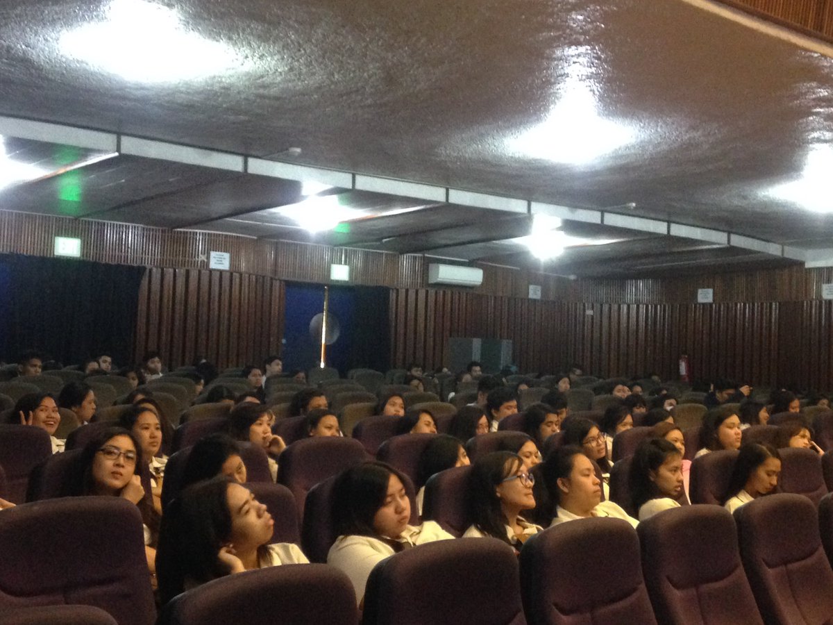 HAPPENING NOW: Mr. Gino Alessandro Vinluan, from the Department of Labor and Employment having his talk about Labor Education