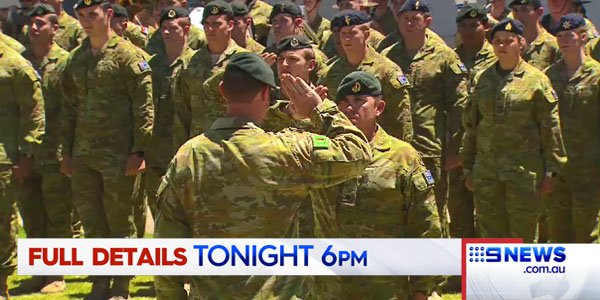 TONIGHT: Adelaide families farewell loved ones heading to Afghanistan. @TomWMaclean9 #9NewsAt6