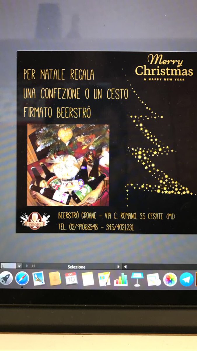 Beerstrocesate's tweet photo. Regali di Natale @Beerstrocesate https://t.co/I13eJfK9Id