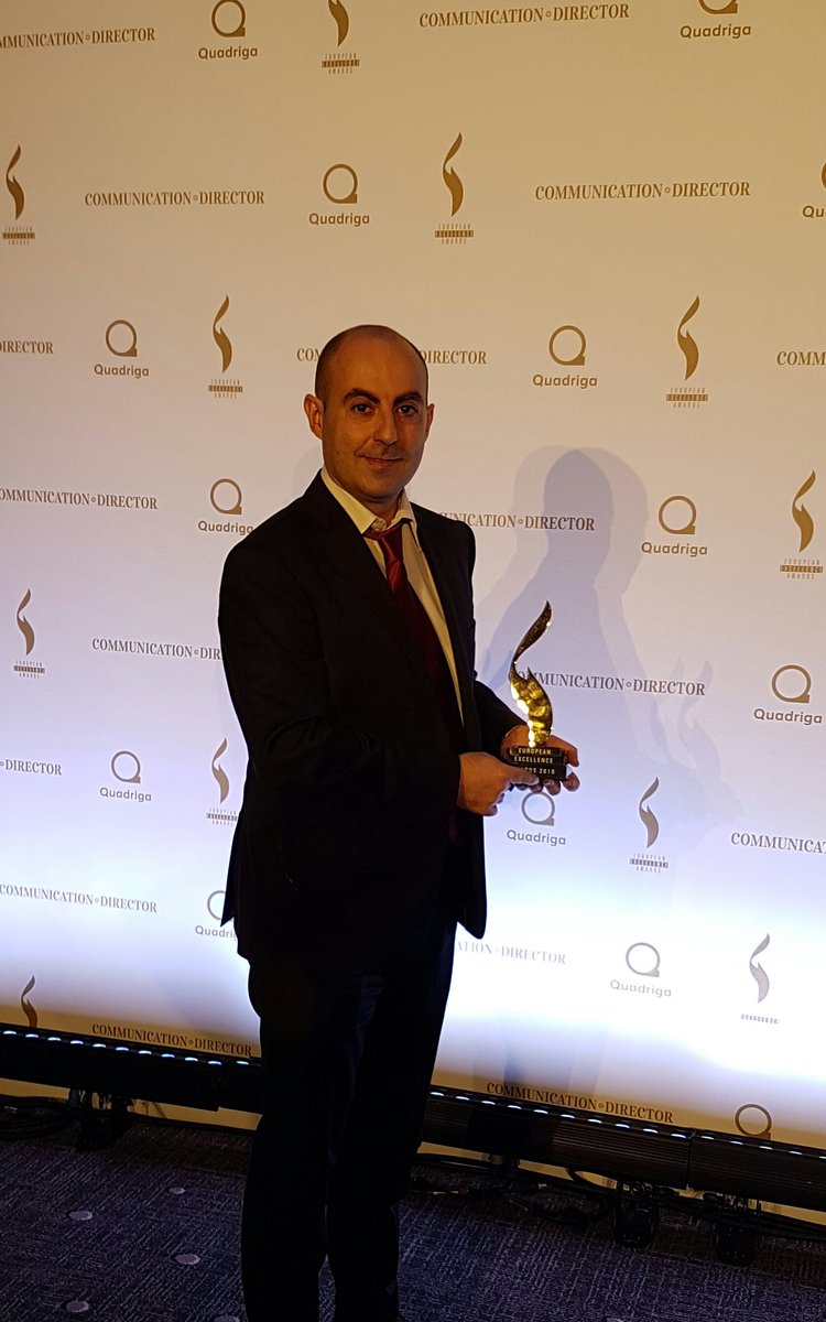 Andreap2705's tweet photo. Best European Relaunch PR #EEA2016 #Immobiliare_it #communication Hurrà!! https://t.co/nMJL1bnYUY