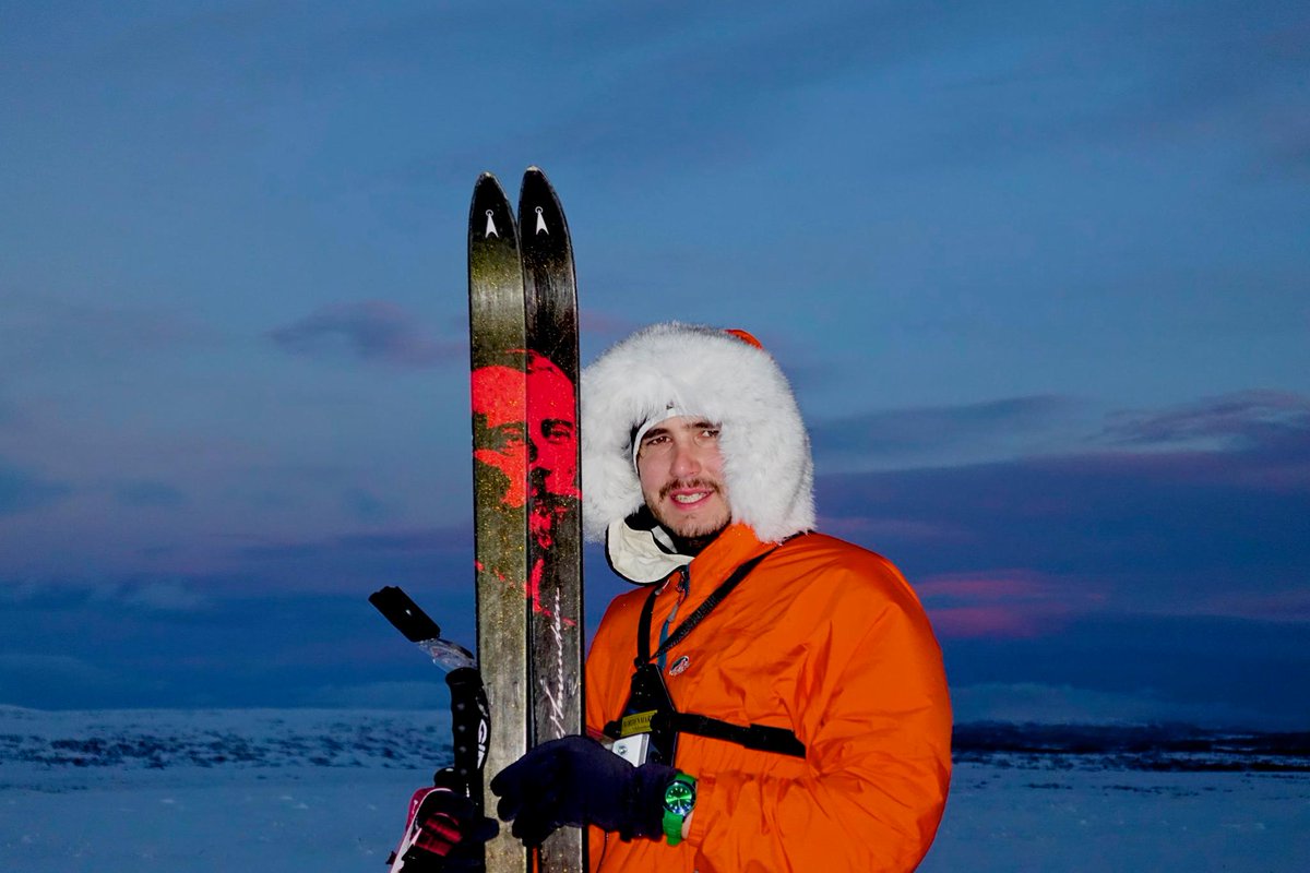 ArcticTraining's tweet photo. Introducing the first man to play bagpipes in #SouthPole! Jak entertained penguins. It was our pleasure to train w/ you! #wildnorway https://t.co/B9MozhZWj0