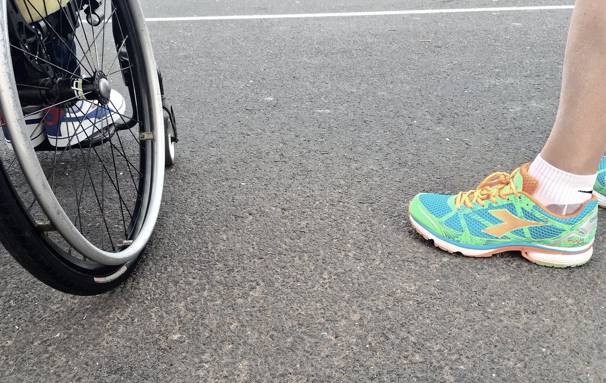 Runners y wheelers.

En #LanzaMarathon hay sitio para todos . 💪🏼💪🏼💪🏼