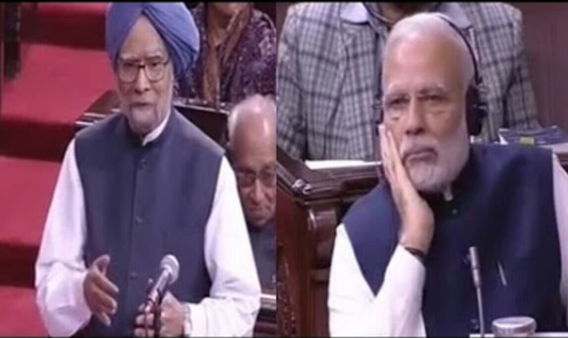 geetv79's tweet photo. Speaking Where Required✔
Addressed Parliament 71 Times in 10 Yrs✔ 
Debated,Faced Opposition&amp; Votes✔
That's DrMMS 
Not 56" 
#AdvaniSlapsModi https://t.co/pbA13DARnz