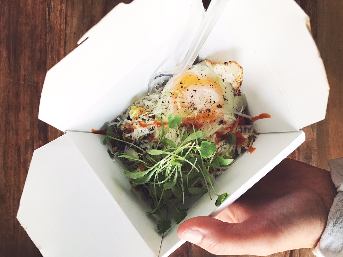 One day only! Come down and join us <a href="/broadwaymarket/">BroadwayMarket</a>'S <a href="/schoolyardmkt/">Schoolyard Market</a> for Crispy Rice and Porridge. So damn good.
