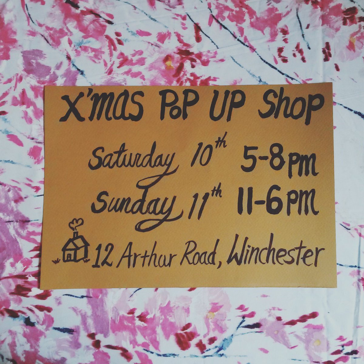 #xmas #popupshop open today and tomo in #winchester! Come for unique gifts!
