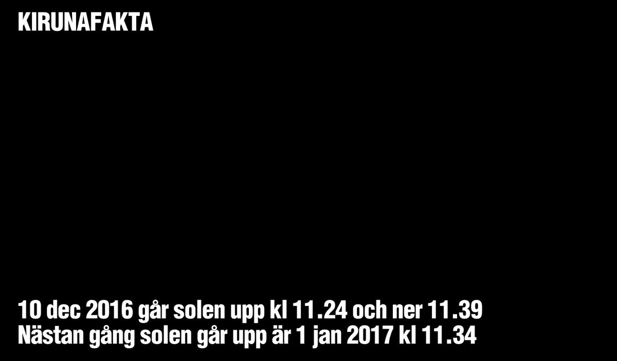 Sluta gnäll
#kiruna