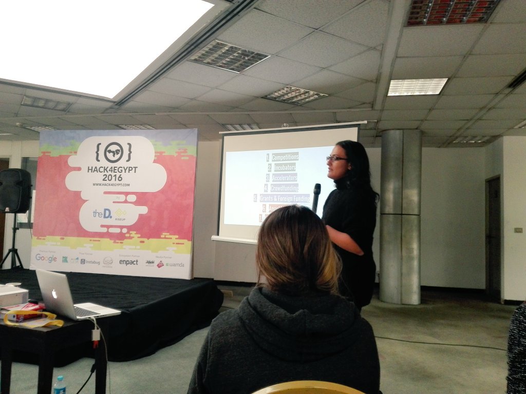 Ahmed_Ibrahhim's tweet photo. The amazing fundraising session with the awesome Sabreen @ #Hack4Egypt #Hack4Mena #Hack4Impact https://t.co/qOB3d1CACx