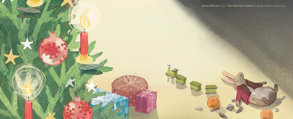 Excited to have <a href="/SarahMassini/">Sarah Massini</a> <a href="/NosyCrow/">Nosy Crow</a> visiting today for #Velveteenrabbit #christmascrafts #fun #books #illustration #glitter