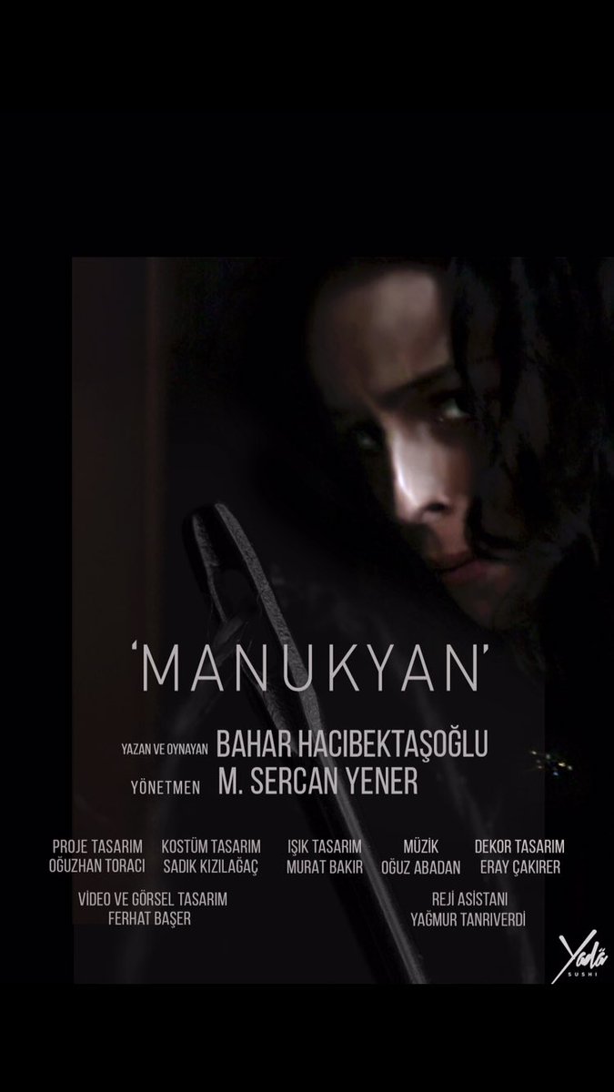 baharhacibektas's tweet photo. "MANUKYAN" 23 Aralık 19:00'da Moda Sahnesi'nde seyircisi ile buluşuyor.💛 https://t.co/ja3oVvjPEZ