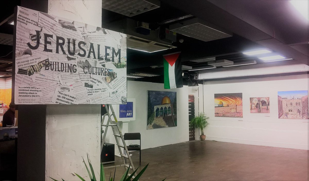 mikeyjonesart's tweet photo. Jerusalem:Building Cultures came to #Undegun #Wrexham #Wales last night #Jerusalem #buildingcultures #art #painting #Wrexham @wrexhamcbc https://t.co/5o9I5aItBd