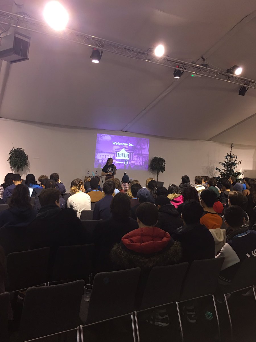 UCLTechSoc's tweet photo. Emily has kicked off the opening presentation #Porticode https://t.co/GDwYOxUbr2