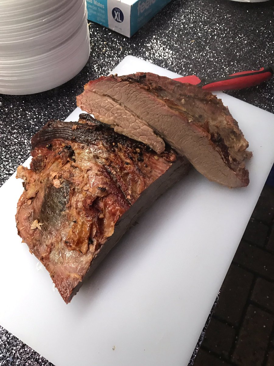 We're at the <a href="/LichFoodFest/">Lichfield Food Fest</a> today pitched by subway and oxfam offering our traditional pork hog roast and low and slow cooked beef brisket 😍👌