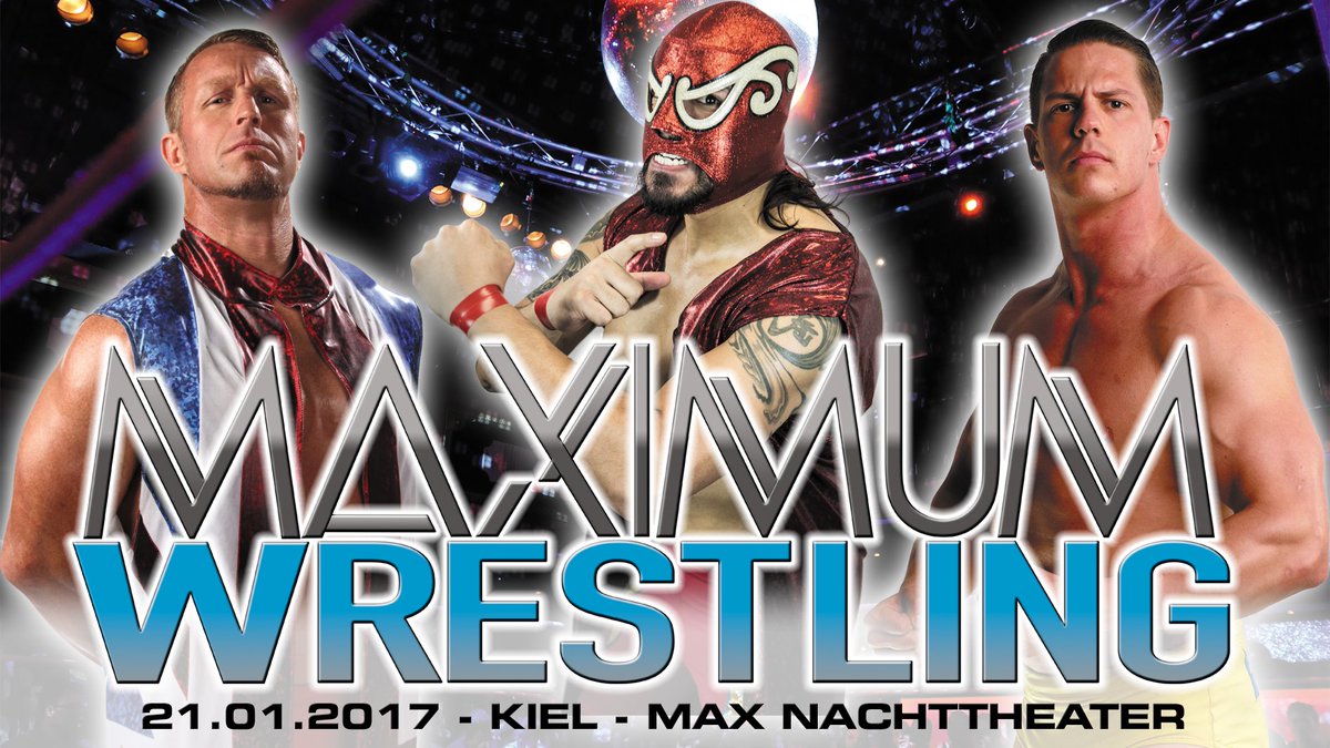 maxwrestling's tweet photo. #Kiel, noch kein #Weihnachtsgeschenk? Jetzt zuschlagen und ein einmaliges #Erlebnis schenken! #Tickets ab 13€ unter https://t.co/wZnWZcZXgA https://t.co/Ze0pGTnjKj