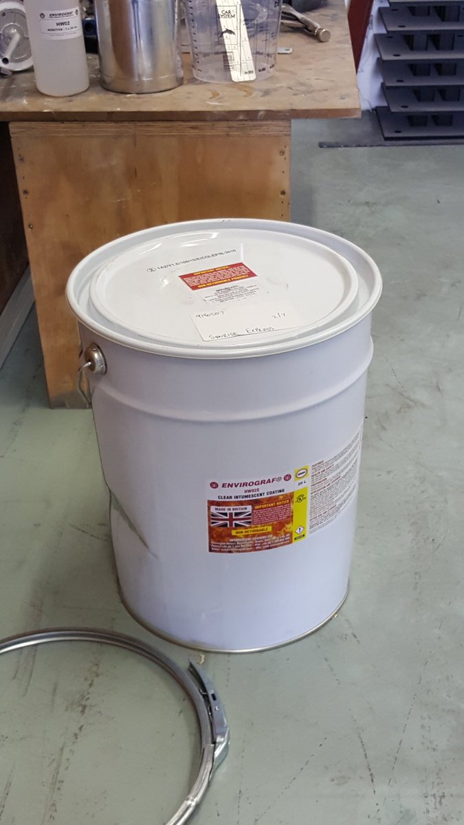 FSDistributors's tweet image. Preparing for wood intumescent application #Envirograf