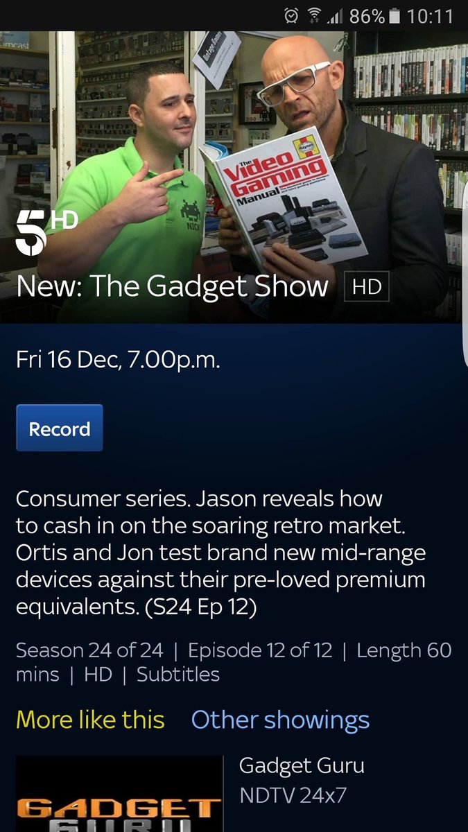 #gadget show #retro #vintage gamer