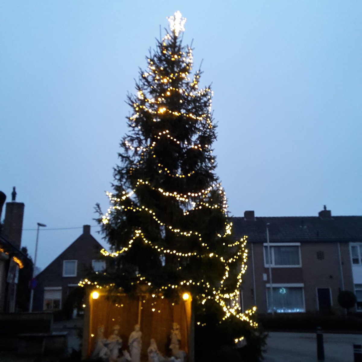 RobJonkers1's tweet photo. Vandaag de boom weer gezet voor @gekroondehoed @roelindehoed. X-mass https://t.co/Eugisl9sra