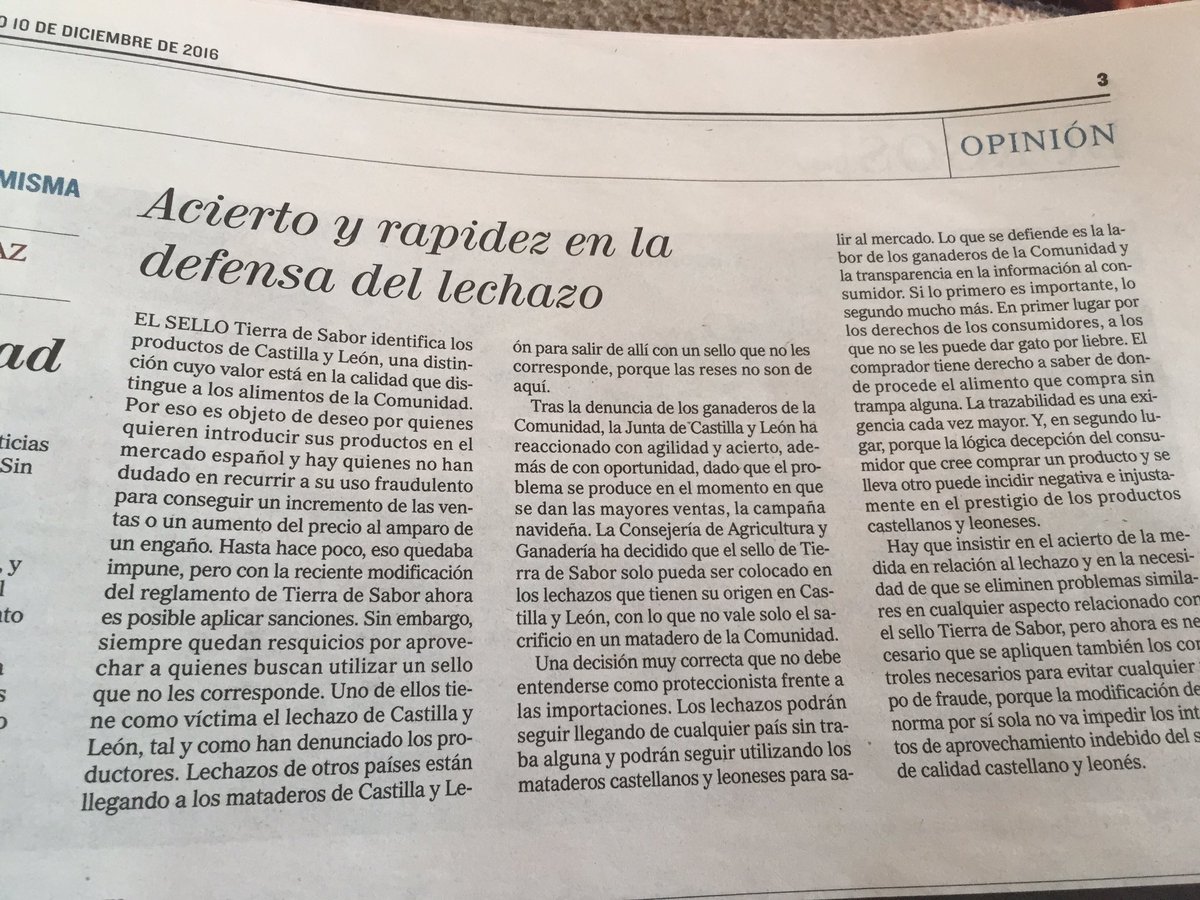 LuisMGallego's tweet photo. El #Lechazo está más protegido 

Y el #QuesodeBurgos?????

Y la #MorcilladeBurgos?????

Los agravios comparativos hay que resolverlos https://t.co/qXGgn3IymG