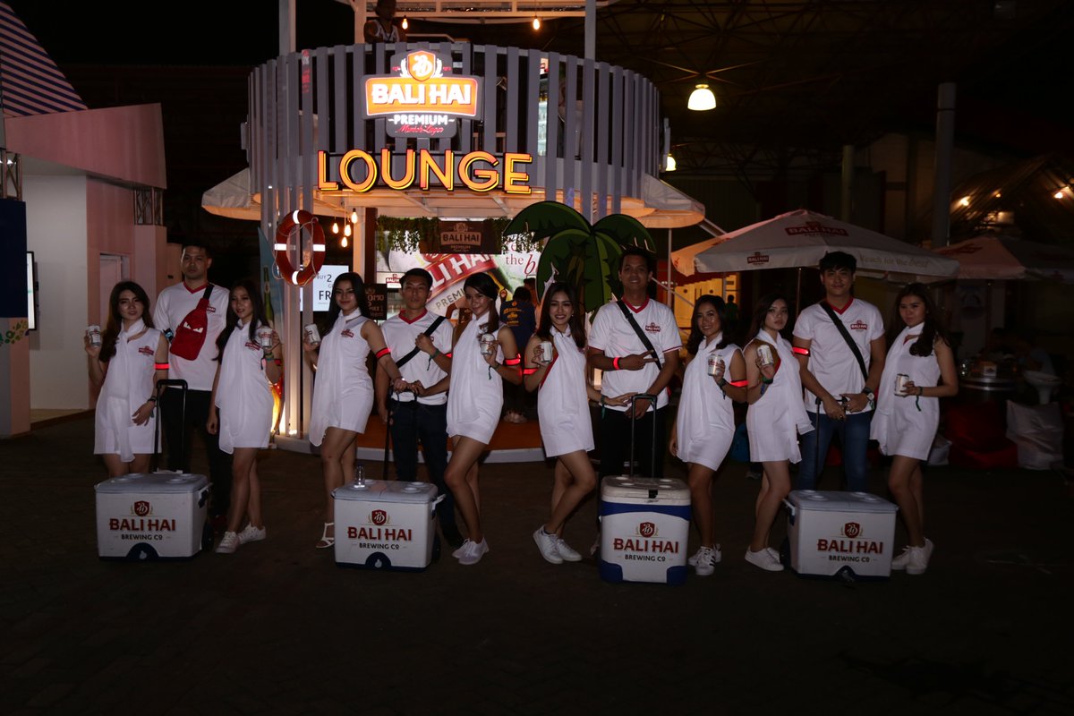 #DWP16 is surely reaching its best point! Getting hot? Just find our best people if you need to cool down. #BaliHaiPremium #ReachFortheBest