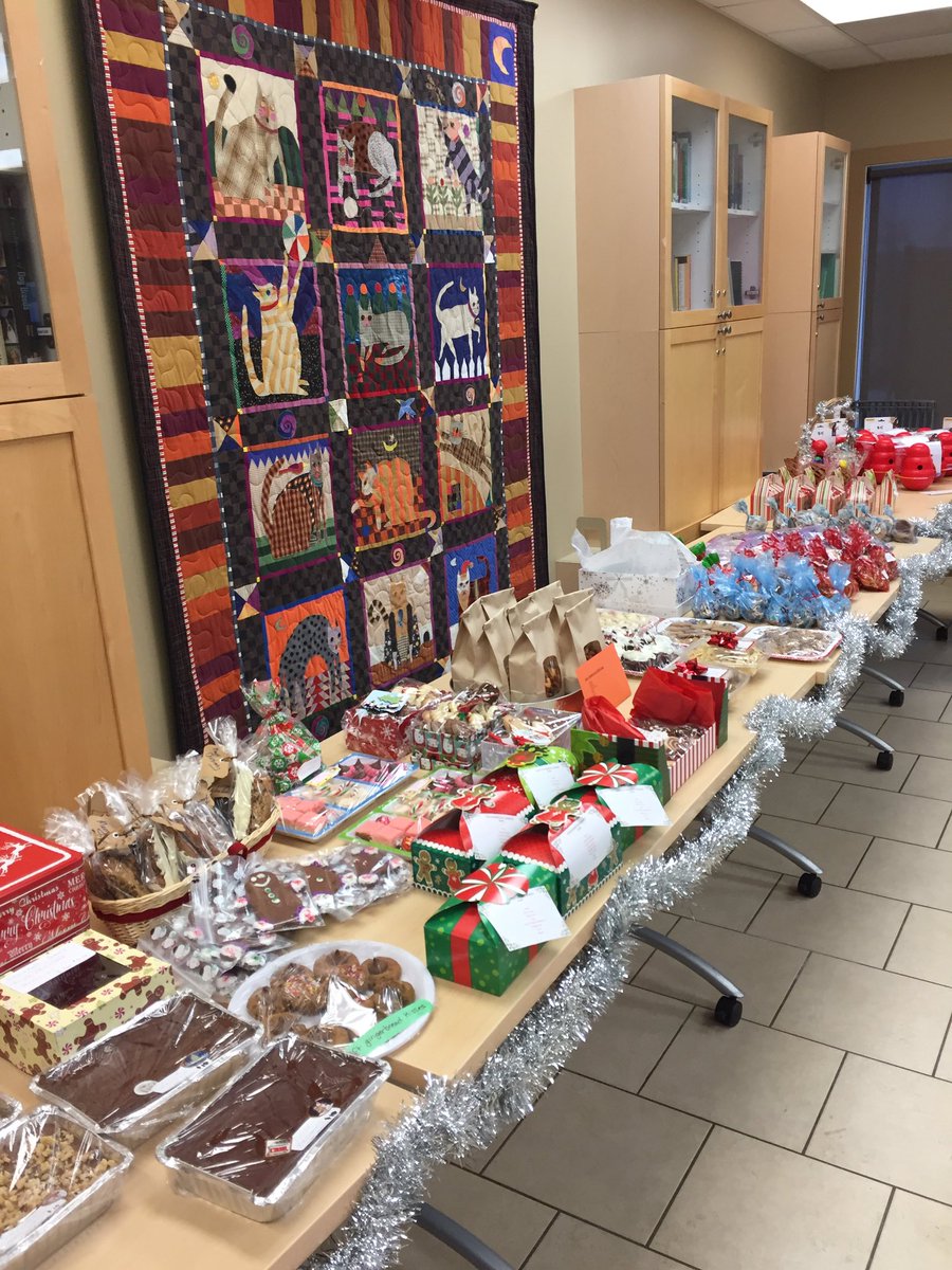 CochraneHumane's tweet image. Stop by the shelter for our holiday open house today from 12-4. This yummy baking won't last long!! #cahs