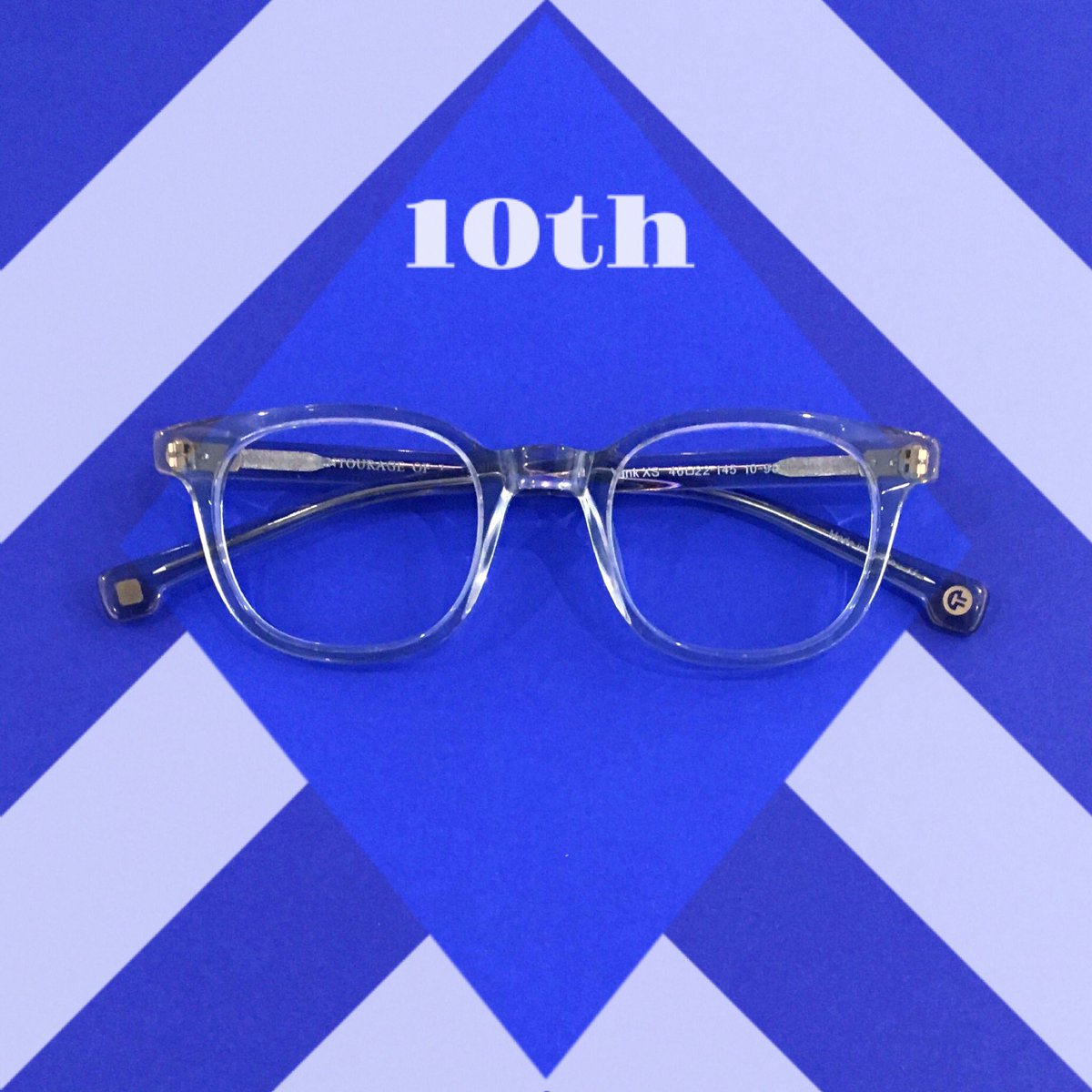 thespeckywren's tweet photo. #Crystal Californian cool #Entourageof7 frame for 10/12! Retro frame designs reimagined in modern street style colour ways. #Brighton https://t.co/drUhpiQk9a