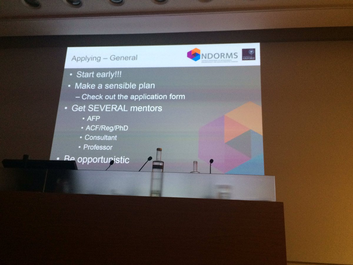FutureOrtho's tweet photo. Applying for ACFs in T&amp;O tips https://t.co/hk6uP9pxqJ