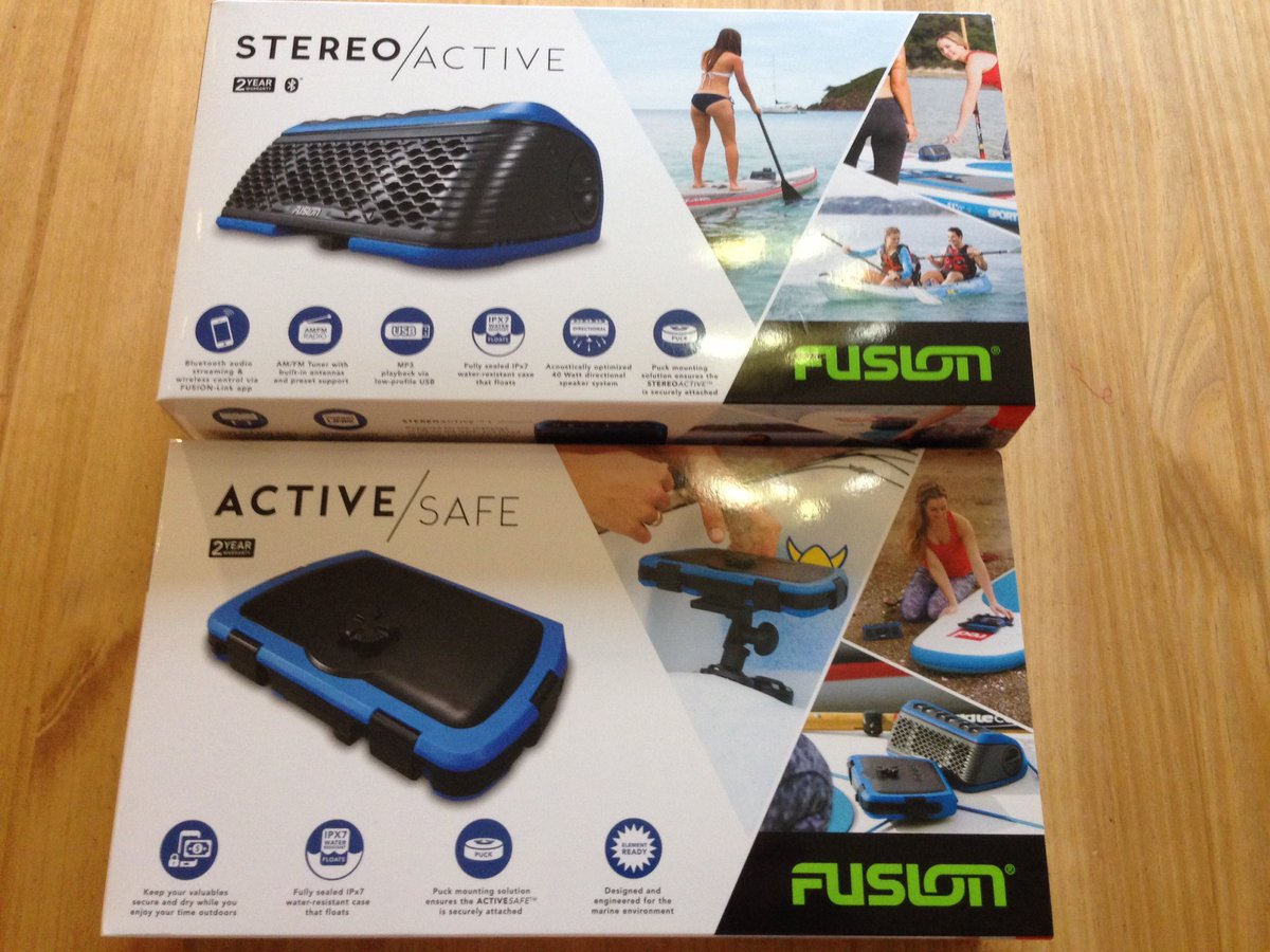 Santa's been early! Really looking forward to getting to grips with this over the festive period #stereoactive @fusion_marine_entertainment