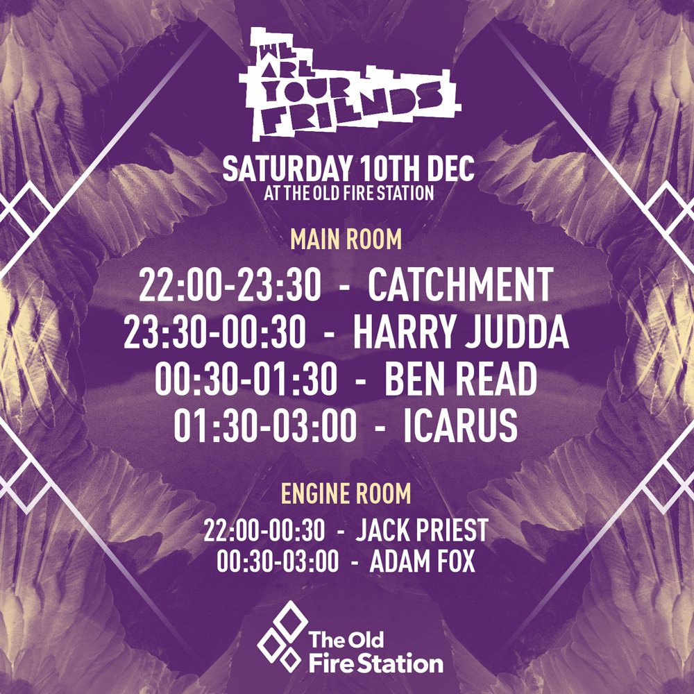This lovely lot will be joining our end of year party tonight <a href="/OldFireStation/">The Old Fire Station</a> - cool visuals + great music! Tickets: bit.ly/IcarusWAYF