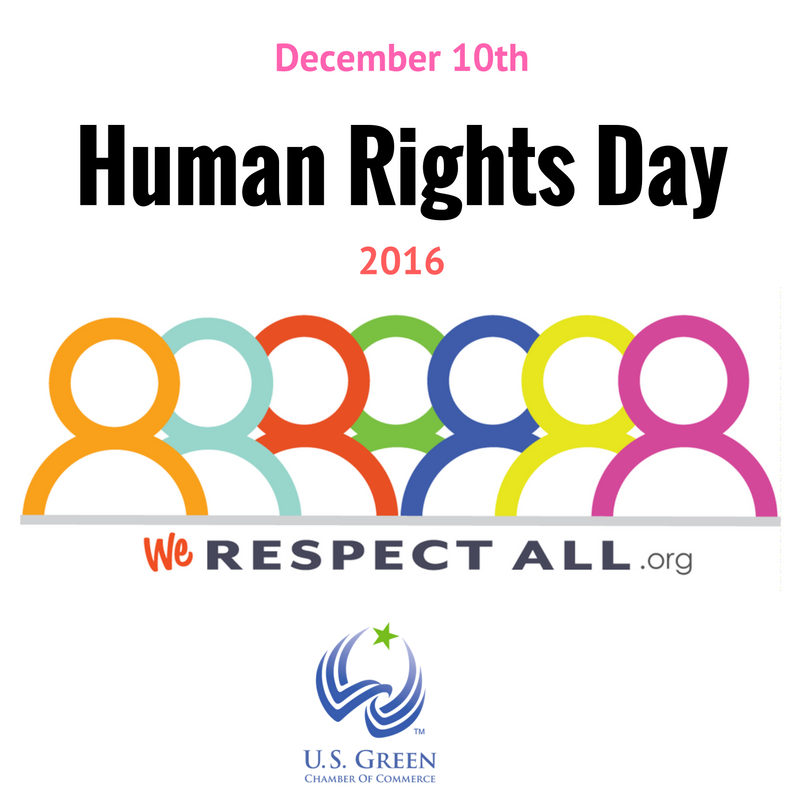 usgreenchamber's tweet photo. IT TAKES ONLY 5 SECONDS TO HELP CREATE A SOCIETY OF MUTUAL RESPECT. Sign the pledge. https://t.co/OiVw5k1jXp #HumanRightsDay #respectall https://t.co/zPoAQOMfZQ