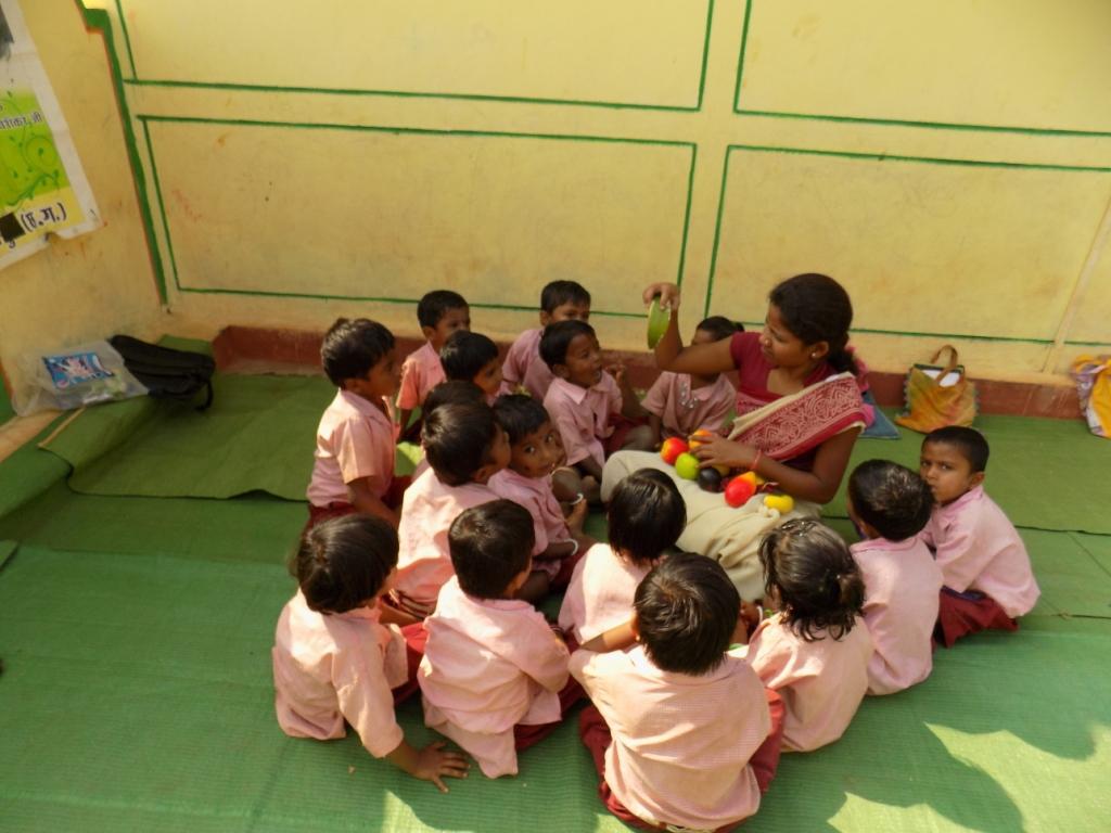 Our school Sankra - Kids education - Bringing knowledge to the roots of our country. #GiftaSmile Educate a child.