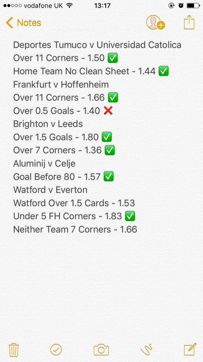 InplayGoalTips's tweet image. Here is my last 10 tips and I currently still have 2 inplay, it's looking hopeful 😬😬