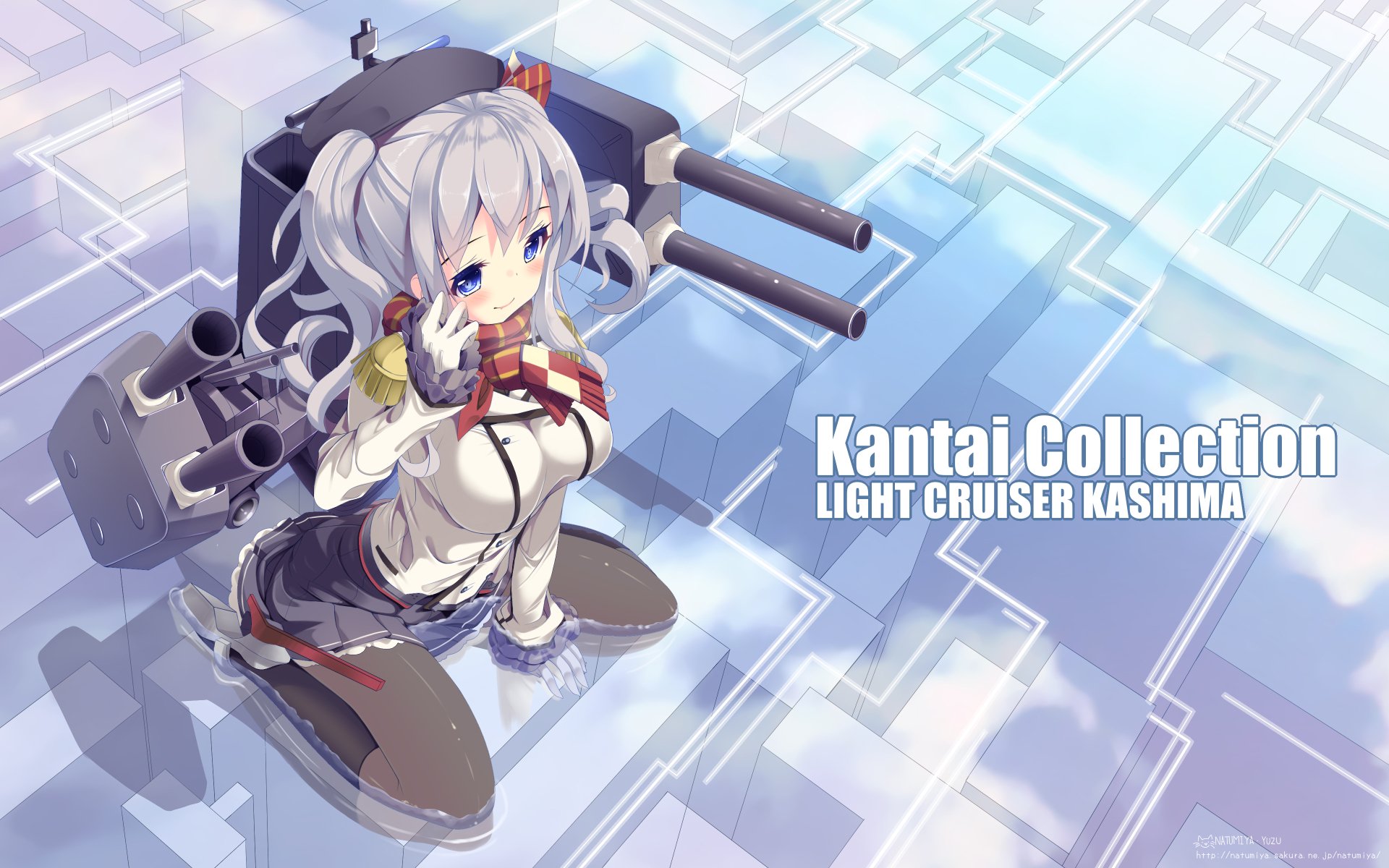 夏宮ゆず Cg集製作中 鹿島さん完成しました壁紙にどうぞ T Co Lmiuyga8cg 艦これイラスト T Co Ctpmespxgf Twitter