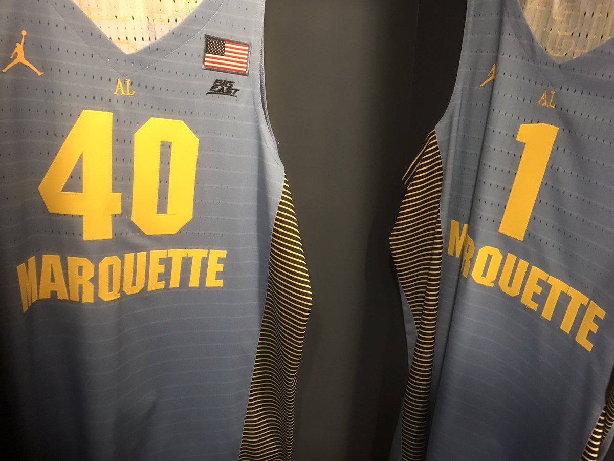 1977 marquette basketball uniforms