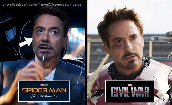 LaTiendaComics's tweet photo. Alguno se dio cuenta de esto? #SpiderManHomecoming https://t.co/Tp46quZlmO